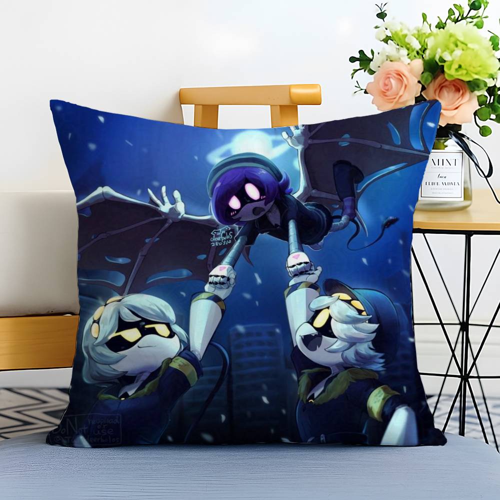 Cartoon M-Murder Drones-MT Anime Pillow Case Printed Brushed Fleece Pillow Baby Skin-Touch Eco-Friendly Dye-Sublimat