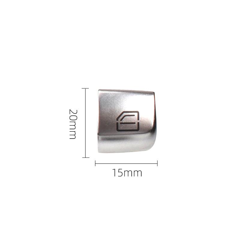 Car Rear Window Switch Button Cover Vehicle Door Glass Control Switch Cap For Mercedes Benz W222 For S Class 2014-