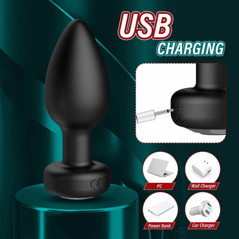Wireless Remote Control Anal Vibrator Butt Plug Men Prostate Massager Female Vagina Vibrators Masturbator Sex Toy for Gay Couple