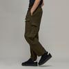 Y-3 FW22 Solid Color Large Pocket Drawstring Straight Leg Casual Pants Men Bottoms Dark-Green HT4472