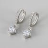 925 Silver Earrings For Women Trendy Heart Star Zircon Earring Jewelry Prevent Allergy Party Accessories Gift