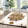 Borussia Dortmund Floor Mat Perfect For Foyer Hallway Decorate Room Playrooms Antislip Rug Decorate Offices