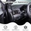 2PCS Side Air Vent Frame Trim for Honda Pilot 2016-2022/ Ridgeline 2017-2024/ Passport 2019-2024, ABS Center Console Side Air Conditioning Outlet