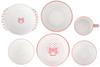 Hug Me Dinnerware Set Y15240 Break-Resistant (6 Pieces) - Bear,