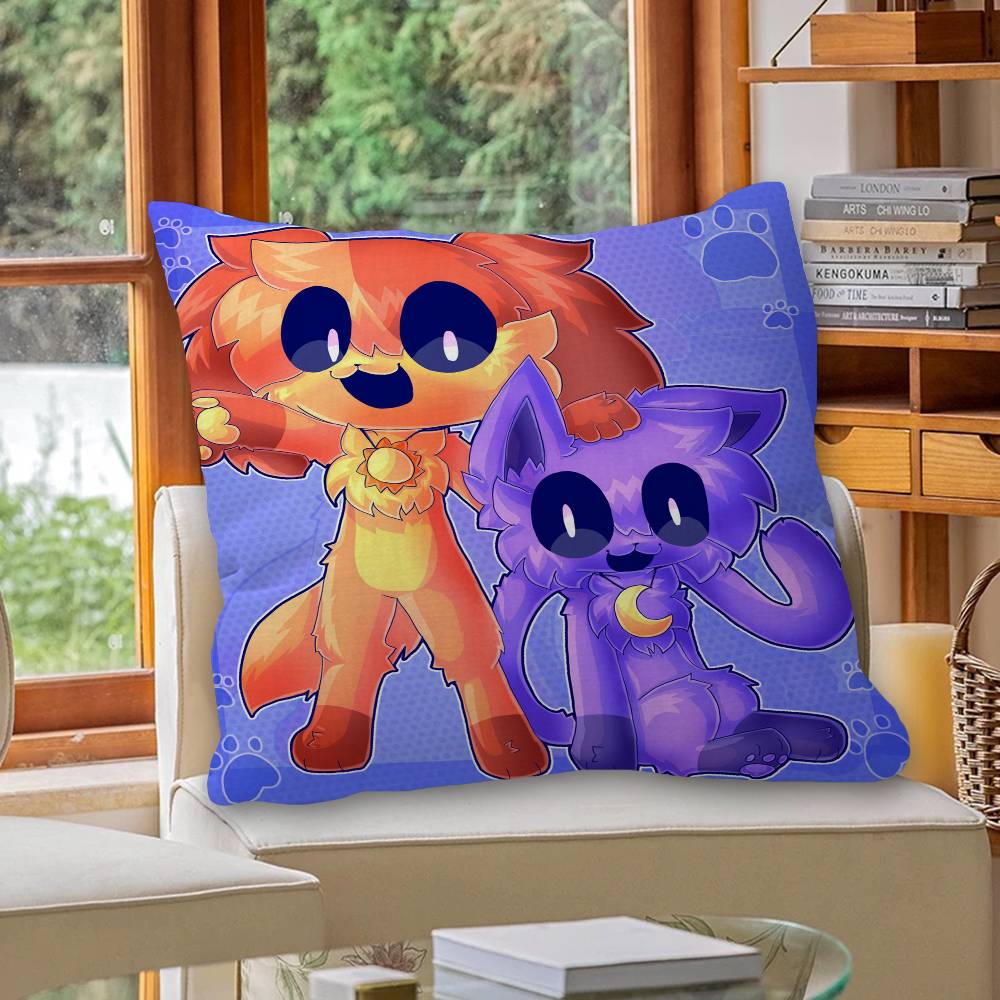 C-Critters C-CATNAP D-DOGDAY Anime Pillow Cushion Cover Pillowcase Living Room Sofa Home Decor Customized