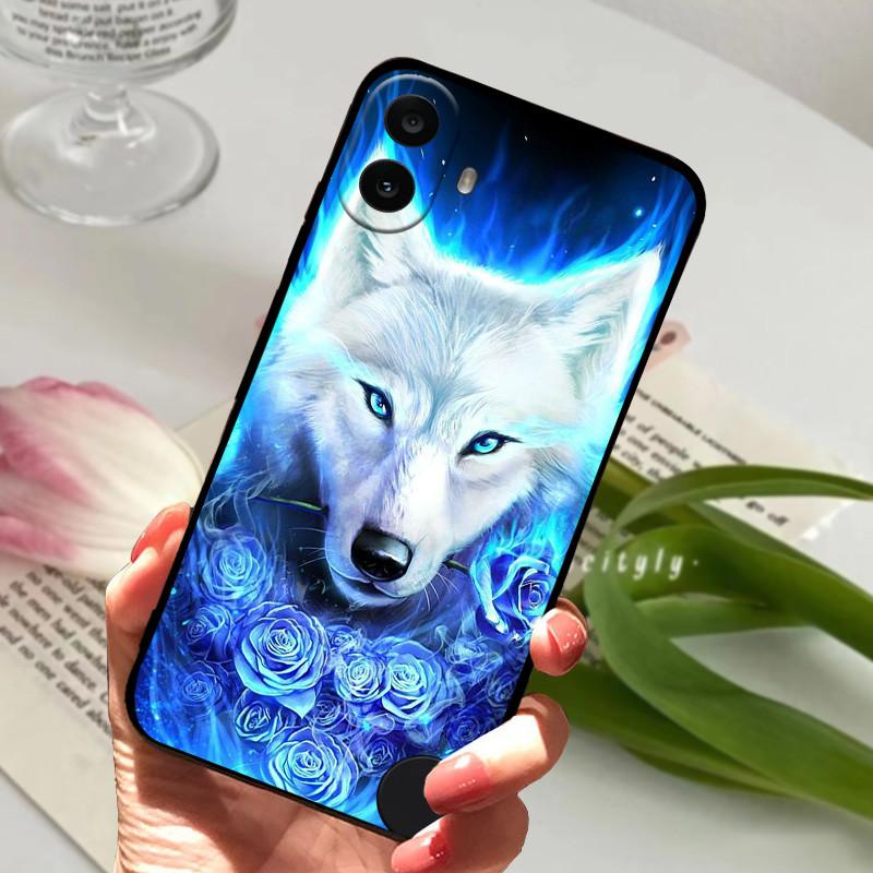 For Nothing CMF Phone 1 Case Shockproof Soft TPU Silicone Phone Cover For Nothing CMF Phone 1 Phone1 one Funda Capa Cute Cartoon