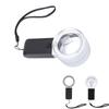 Lupă cu lumină de mână Mărire 30X 3 lumini LED 1 lumină UV Lupă de buzunar multifuncțională