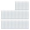 50Pcs Self Drilling Screw Cross Zinc Plated Carbon Steel Fastener Hardware 4.2x50mm Round Head