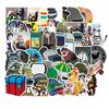 50 Pcs Peace Elite Game Pubg Graffiti Stickers Ipad Suitcase Skateboard Laptop Classic Toys Waterproof Stickers