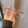 Anti-Blue Light Glasses For Women Cat Eye Eyewear Luxury Metal Frame Optical Spectacle Eyeglasses Female Glasses