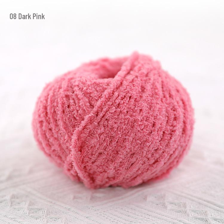 Xue Feier Meng Xiao Ai Fluffy Milk Yarn Crochet Kit - Fine Spun Doll Craft Supplies