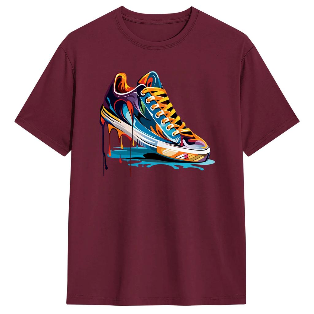 Streetwear T Shirt Summer Art Design Daily Sport Novelty Tshirts 100 Cotton Tee Shirt For Unisexs Aesthetic Hot Sale Tees