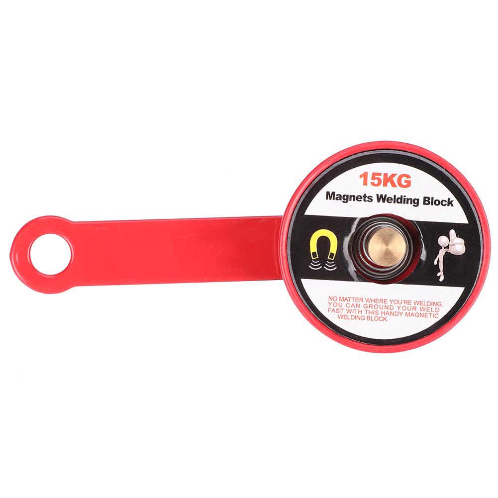 

Magnetic Welder Locator Fixed Strong Magnet Grounder Electrode Holder Tool 2inch