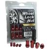 [ST S Michiko] External Heptagonal Lock Nut for Nissan Subaru Suzuki M12 Thread Pitch 1.25 Adapter Air Valve Cap Included 60° Tapered Seat Anti-Theft