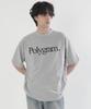 POLYGRAM Lettering Pgm 16-Count Cotton Oversized Short Sleeve T-Shirt [3 Colors]