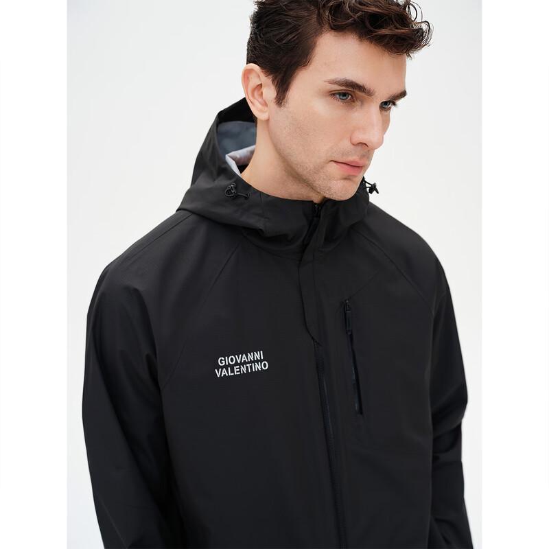 

GIOVANNI VALENTINO Men s Outdoor Waterproof Hooded Jacket L