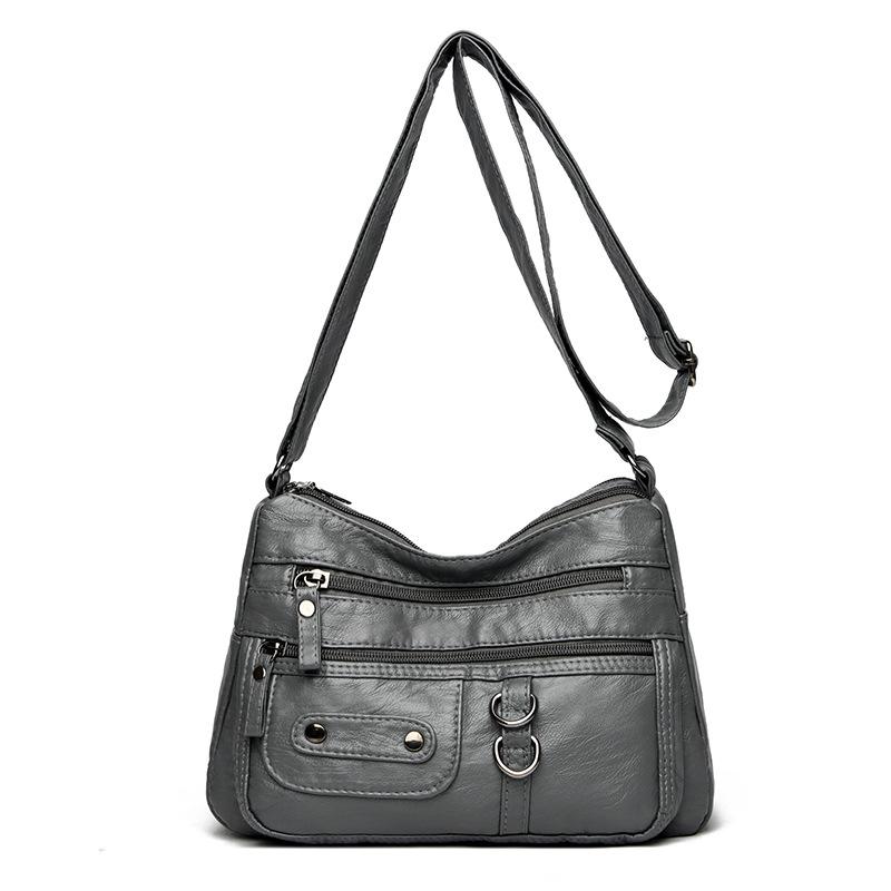 Stilvolle Damenhandtasche Umhängetasche Schultertasche Damen Mittelalterliche Muttertasche Mehrfachtasche Lässige Umhängetasche Damenhandtasche