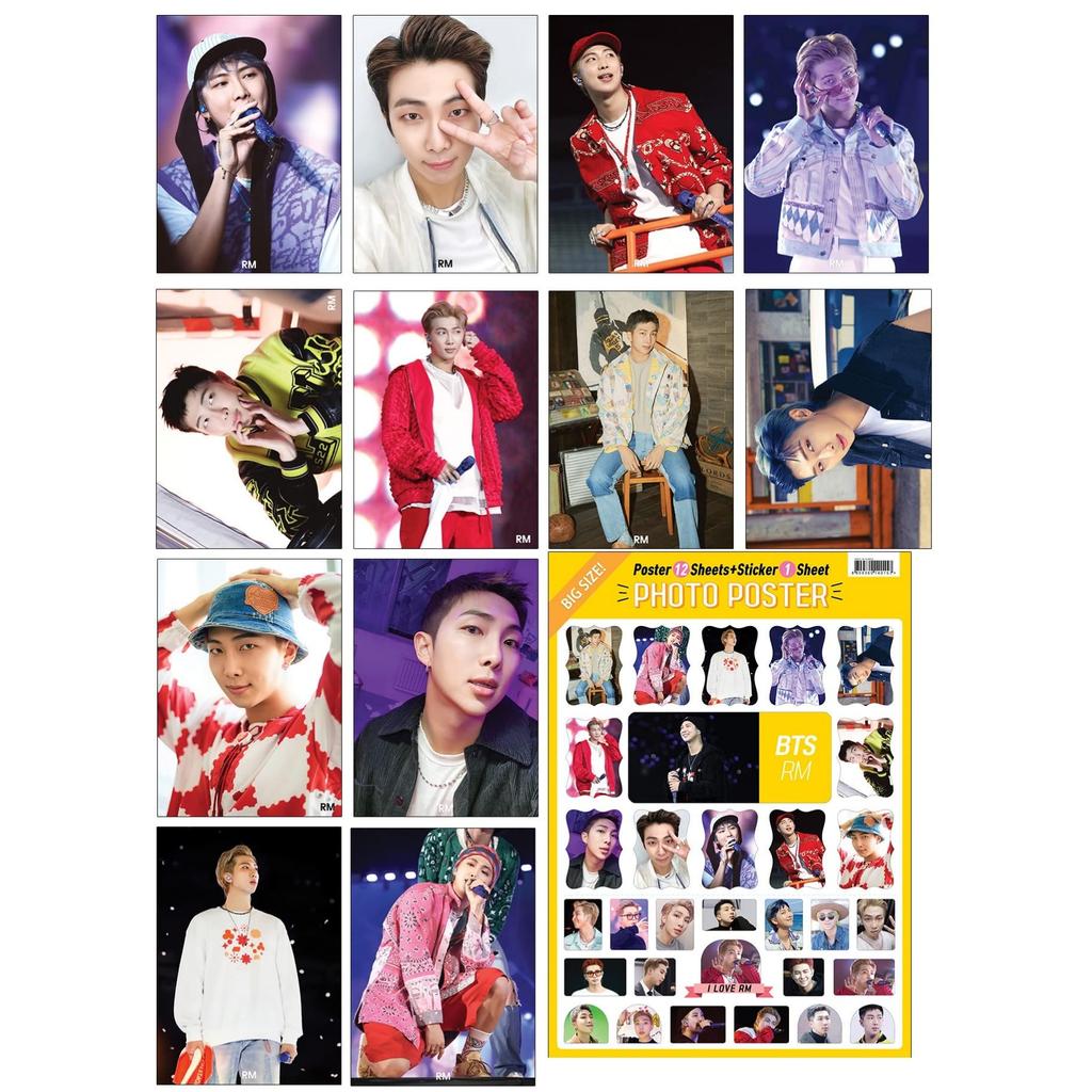 12 listů A3 Poster Set K-STAR (RM)