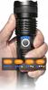 LED tactical flashlight, rechargeable, powerful, survival, forest, as a gift