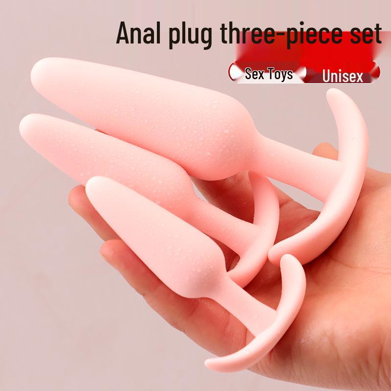 Silicone Chrysanthemum Anal Plug Dilator for Men and Women - Small Size Sex Toy