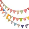 Wimpelkette für Kindergeburtstage – ideal für Babys ersten Geburtstag, als Partyhintergrund oder Zeltdekoration beim Camping.