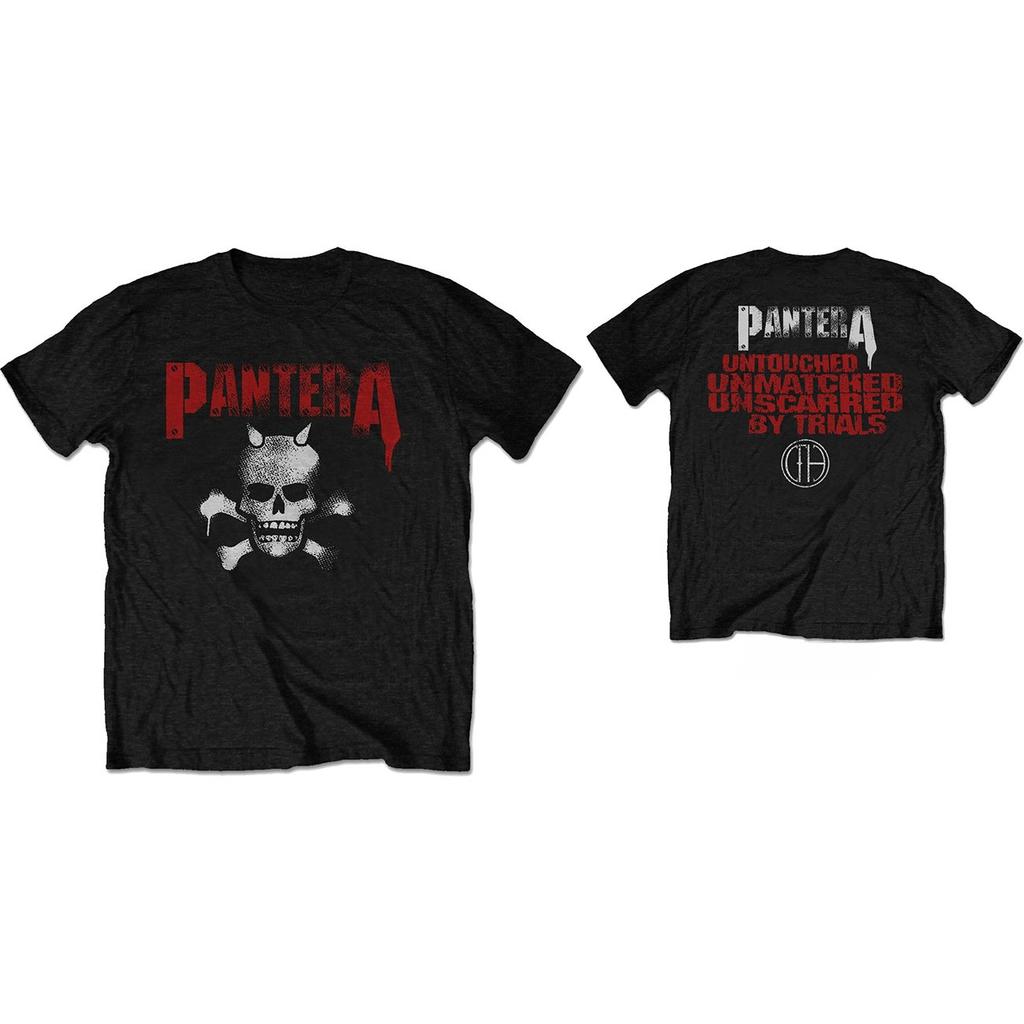 Seltenes Pantera Grafik Polyester T-Shirt Unisex Sommer Kurzarm Modemarke T-Shirt Luxus Lässig Vintage T-Shirts
