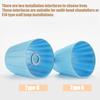 14cm Small Glass Chandelier Lamp Shades, Modern Wall Lasmp Cover, Clip on  for Bedrooms Living Room