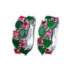 Mona Lisa Crystal Zircon Ladies Ear Buckles, Pop Earrings