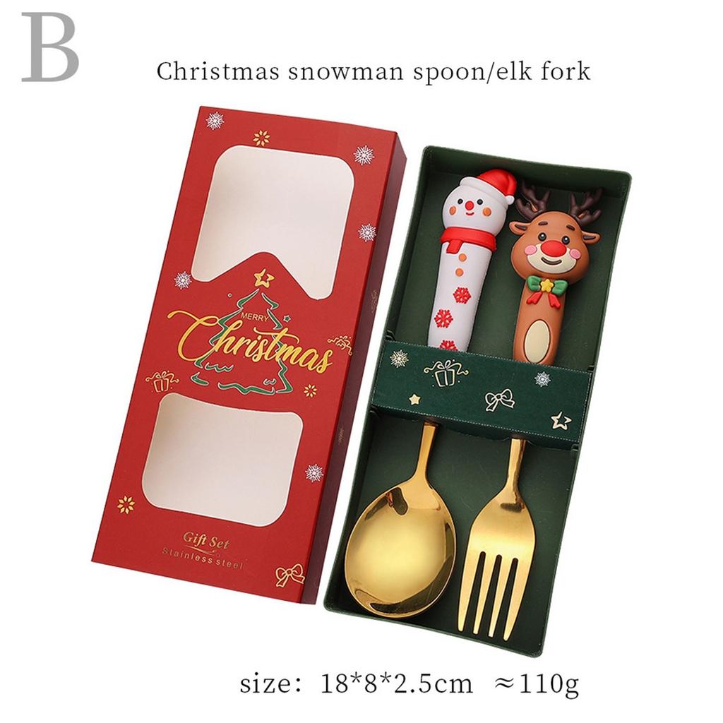 Vánoční sada lžíce a vidličky