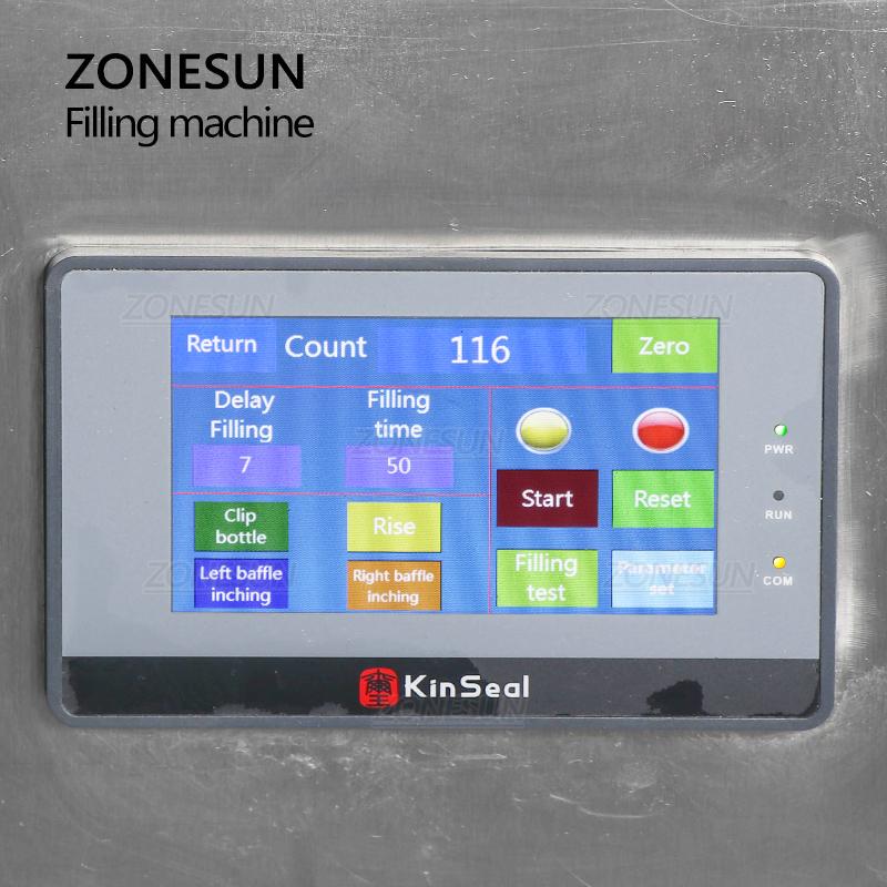 ZONESUN ZS-DTZL500 5-500ml Desktop Automatic Vacuum Liquid Perfume Eye Drops Essential Oil Filling Machine
