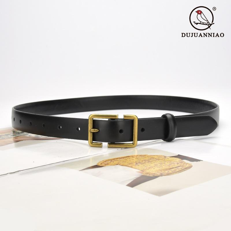 Meimeier New arrival women's belt pin buckle belt women's pure cowhide women's denim suit skirt belt