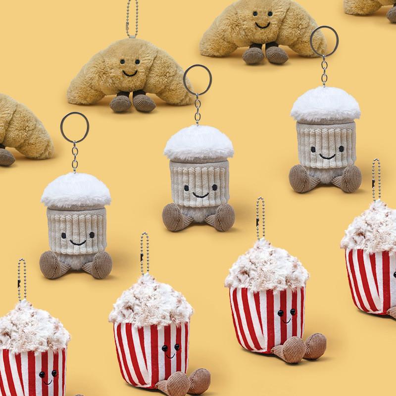 Plush Jellycat Animal Keychain Super Soft Pp Cotton Bag Charm Gift Kids For