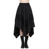 Punk Lace Skirt for Asymmetrical Free Halloween Mysterious Atmosphere [Afindern] Women, Hem, Lolita, Gothic, Size, Costume,