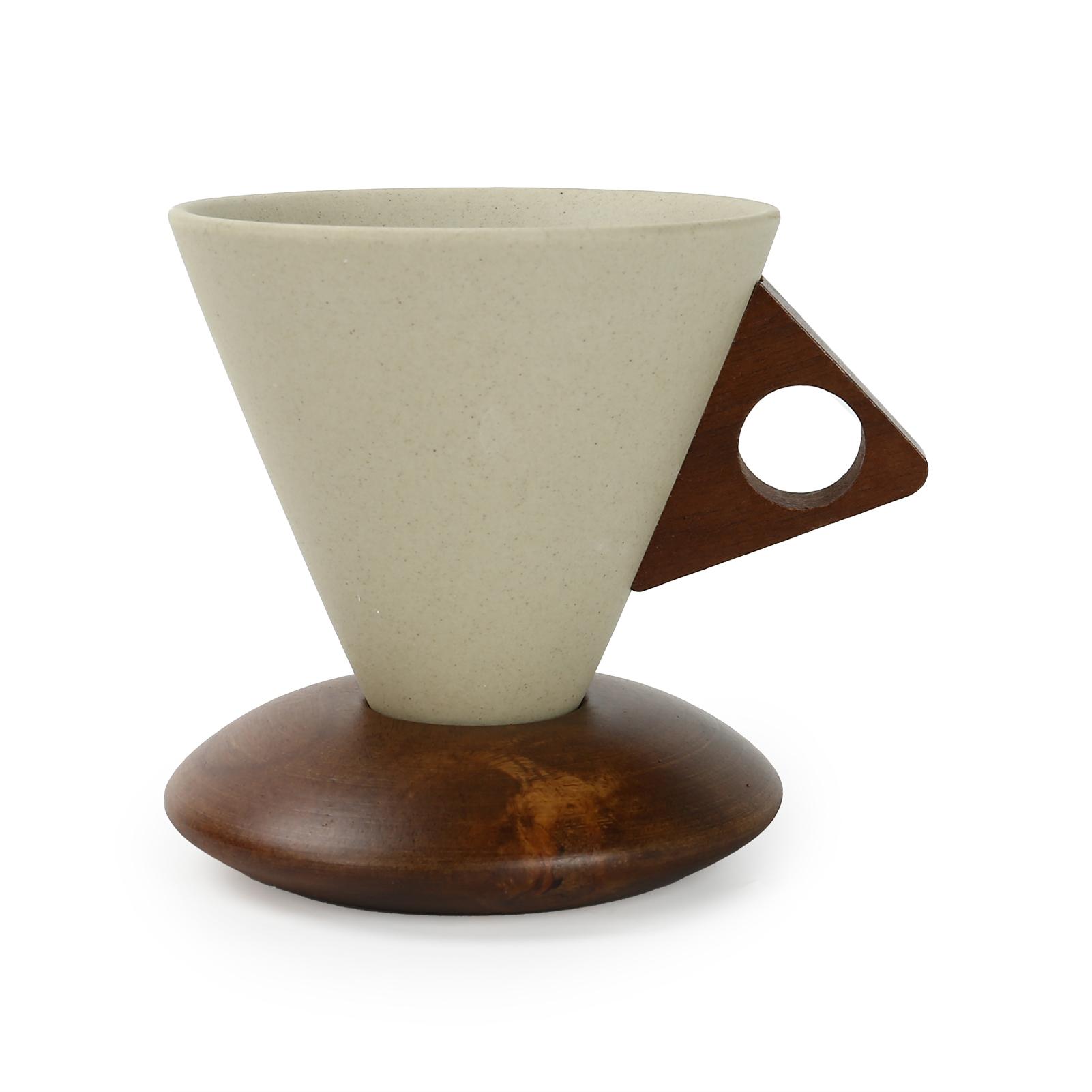 Vintage Coarse Pottery Coffee Mugs American Style Ceramic Tea Coffee Cups Gifts for Families Friends Small