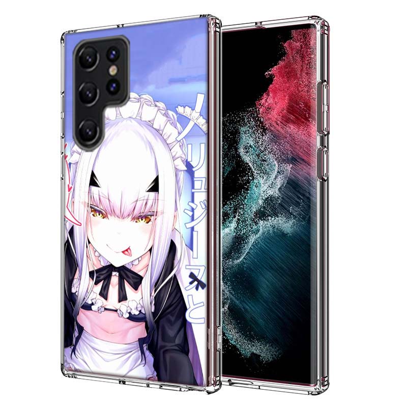 Fate Melusine Capa Phone Case For Samsung S26 Ultra S25 Edge Galaxy S23 S21 S20 S24 FE S22 S10 Plus Cover Clear TPU Shell Coque