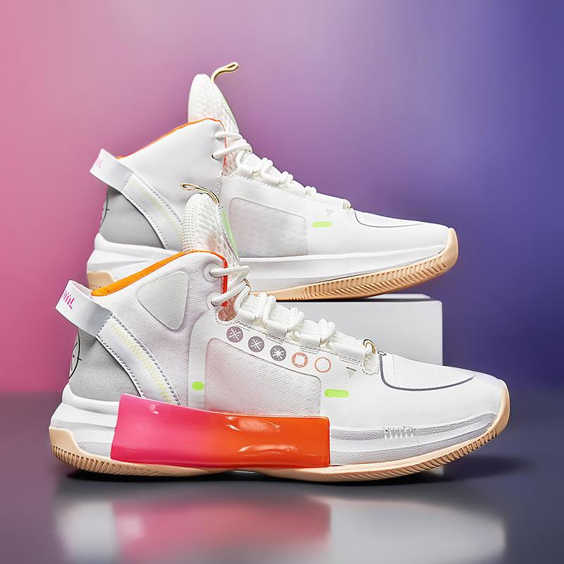 

Basketball shoes friction sound phantom 4th generation 3 Wade way 10 Putian non-slip cushioning children s sports shoes men s 36 standard code