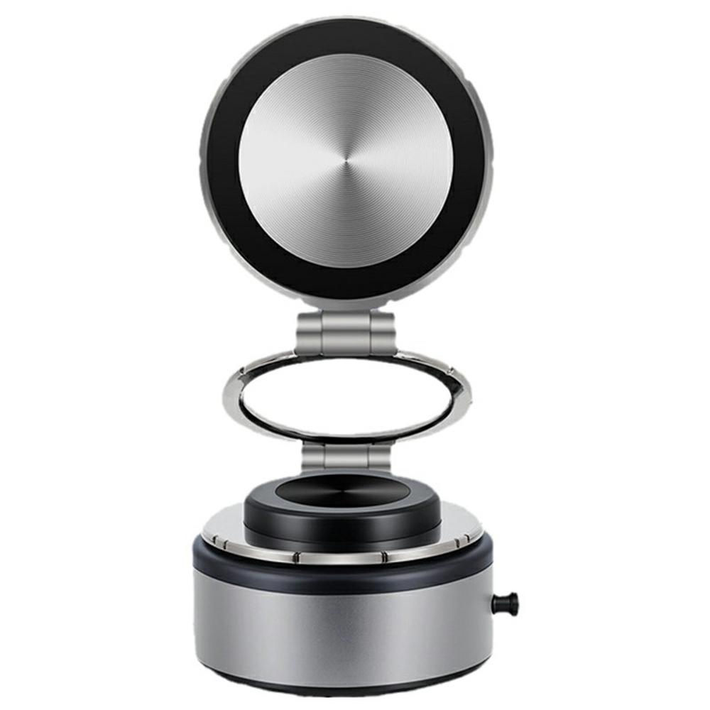 

G2 Electric Vacuum Suction Magnetic Car Phone Holder Adjustable Smartphone Navigation Stand Silver