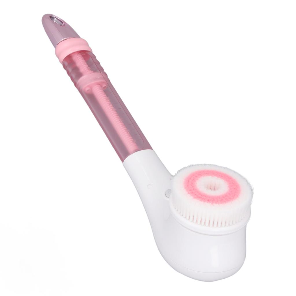 Electric Body Brush with Handle IPX6 Water Resistant Automatic Scubber Shower Brush Cleansing Bath Brush