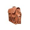 Genuine Vintage Leather Bag Men's Messenger Shoulder Laptop Bag Briefcase