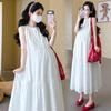 2026 Summer Korean Style Slimming Embroidered Dress