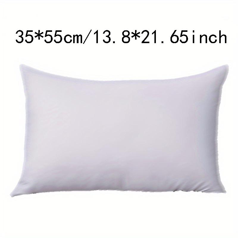 White Pillow Core Non-woven Pillow Liner Soft Fluffy High Rebound Filling Bedroom Sofa Hotel Office Car Cushion Various Sizes
