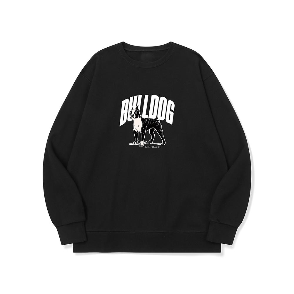 BETTERTHAN88 Btm44 When It Comes To Bulldog, It Has To Be Mansion Graphic Logo Sweatshirt