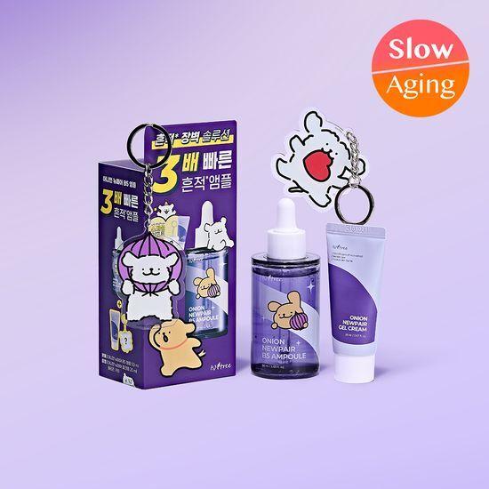 ISNTREE Onion Newpair B5 Ampoule 50ml Special (+Gel Cream 20ml+Keyring)