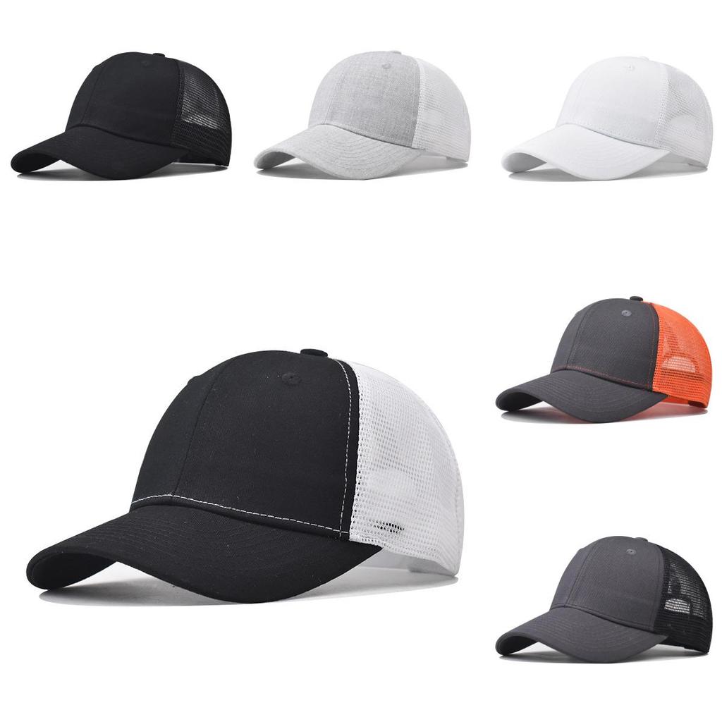 Curved Slightly Hat Eaves Baseball Hat Cotton Material Hat Sunscreen