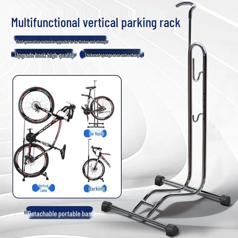 Lishi Bärbar Cykelparkerings- och Reparationsställ med Krok