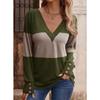 JPNTKY Women's Fashion Casual Long Sleeve V Neck Blouses & Shirts