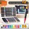 TRUECOLOR Glitzer Flash Filzstifte