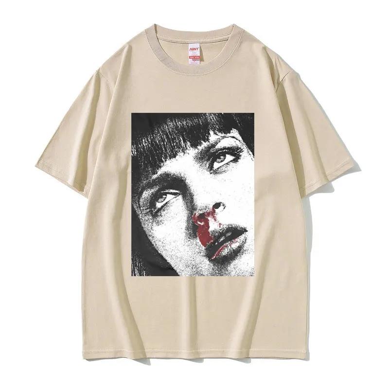 Vintage Tshirt Movies Tshirt Men Women Fashion Oversized Streetwear Male Casual Cotton Short Sleeve T Shirts Unisex Harajuku