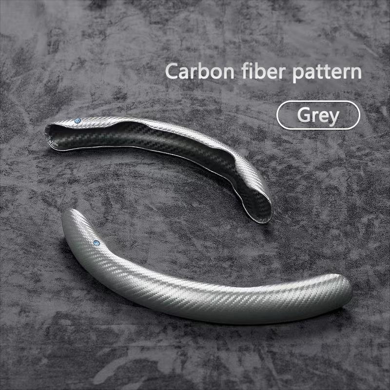 1pc Steering Wheel Cover Breathable Carbon Fiber Anti Slip Steering Covers For Volkswagen VW Jetta GTI Rline Golf Amarok Phaeton zr5