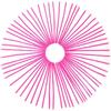 Worldmotop 72Pcs Dirt Bike Spoke Covers Wheel Spoke Wraps Wheel Rim Spoke Sk Universal Replacement For Yamaha Honda BMW Suzuki Kawasaki(Pink)